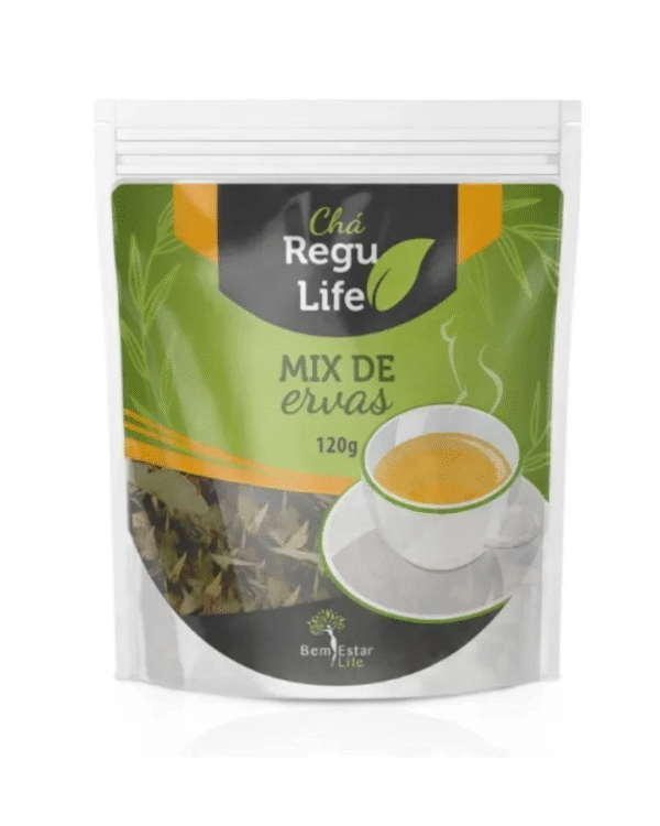 Chá Regu life Mix de Ervas 120g